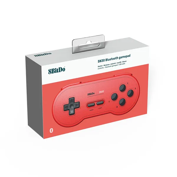 6 8Bitdo SN30 Bluetooth геймпад Ретро игровой контроллер Lexible джойстики четыре плеча Кнопка турбо функция для nintendo Switch - Цвет: 6