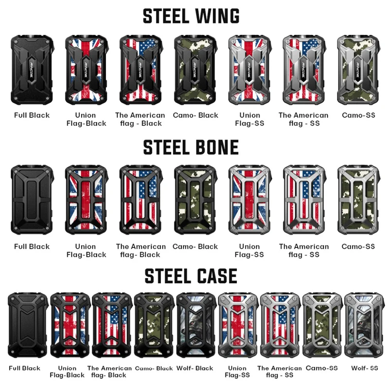 В наличии! Rincoe Mechman 228W бокс вейп мод питается от двойной батареи 18650 Vape испаритель
