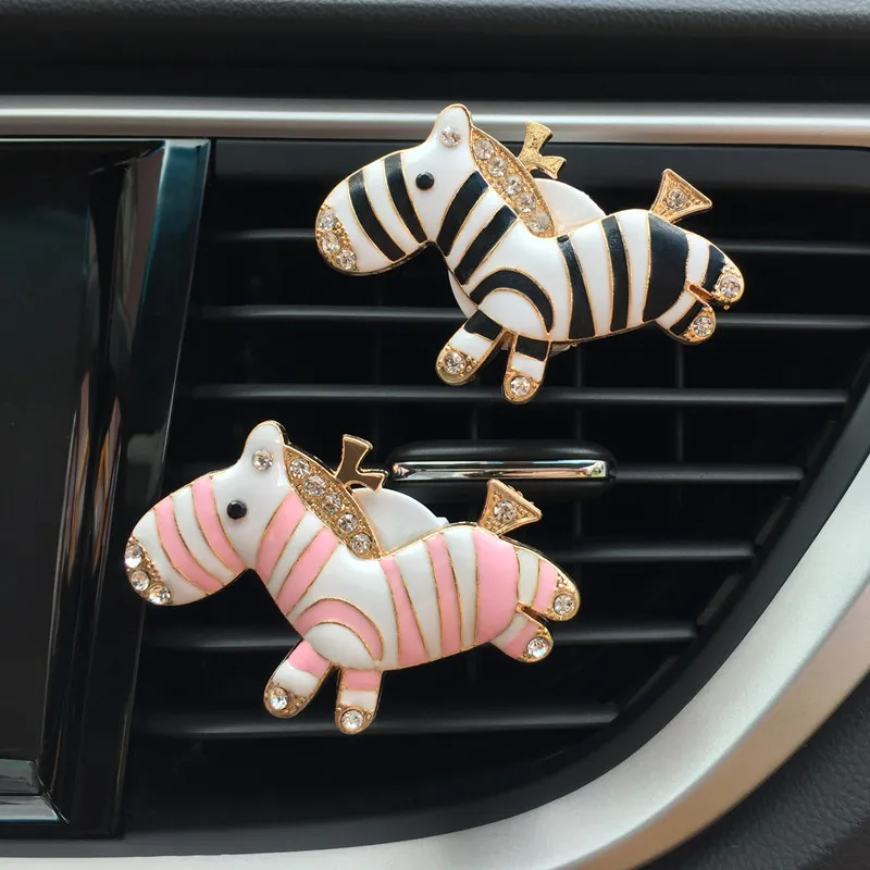 

JOORMOM zebra exhaust perfume clip vehicle car decoration interior acessorios decorativos para carros car ornament