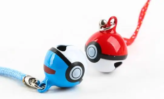 Poke Ball Toys Jingle Bells ремень для сотового телефона шармы Мультяшные для сумок брелоки Poke go Pocket Монстры Jingle Bells Пикачу брелок