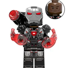 100 шт. xh872 Super Heroes танос видения коллектор War Machine Kraglin Алая ведьма строительные блоки кирпичи Детский подарок игрушки