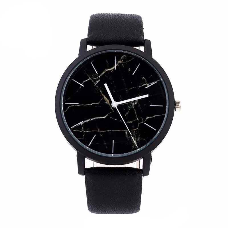 

New Creative Marble Crack Dial Leisure Quartz Watches Fashion Trend Korean Watches 2019 Ultra-thin Relogio Feminino Wrist Watch