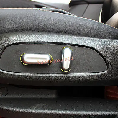 4 * ABS матовая крышка регулировки внутреннего сиденья для Chevrolet Equinox 2018|trim cover|trimabs |