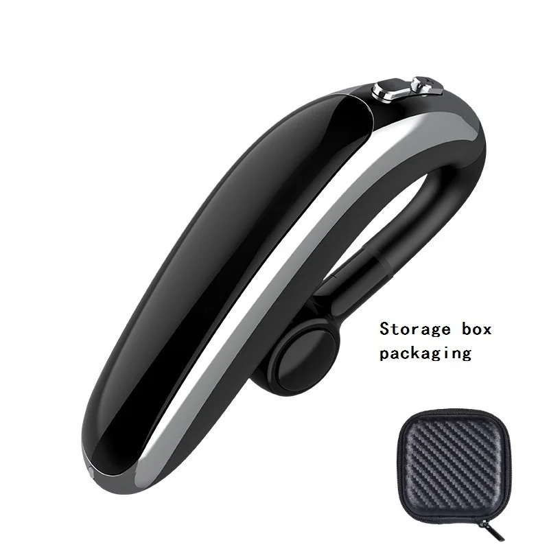 GDLYL Bluetooth гарнитура Bluetooth наушники Hands-free наушники мини беспроводные гарнитуры вкладыши наушник для iPhone xiaomi - Цвет: Black storage box