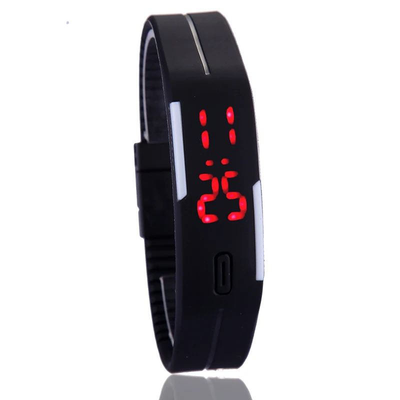 slim digital watch women's