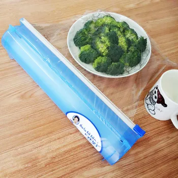 

Plastic Wrap Cutter Preservative Film Food Vaccum Cutter for Foil Cling Wrap Cooking Tools Kitchen Accessories