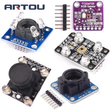 GY-33 TCS230 TCS3200 TCS34725 Цвет Сенсор Цвет распознавания модуль макетной платы