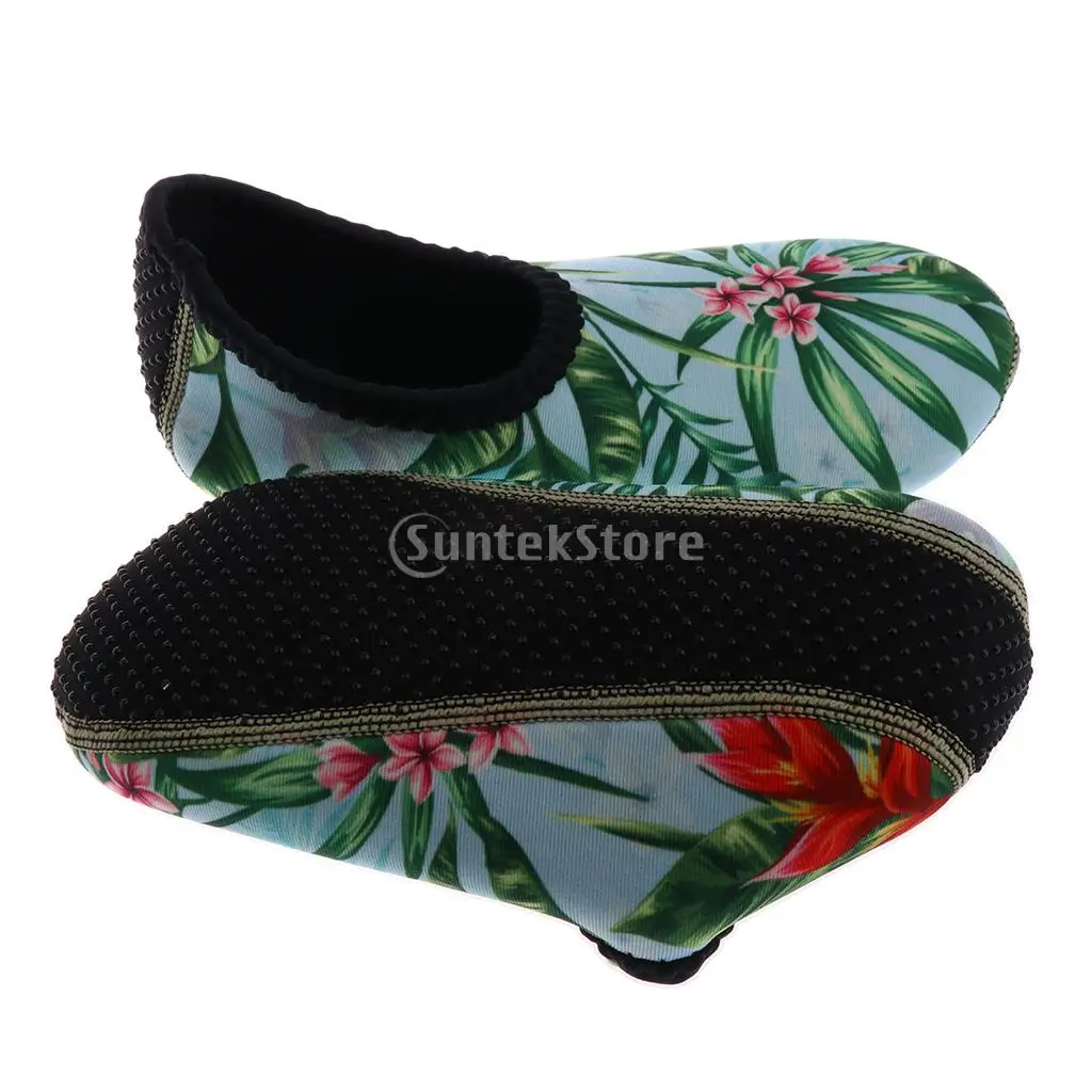 Men Women Water Shoes Premium Neoprene Aqua Socks Yoga Exercise Pool Beach Dance Swim Slip On Surf