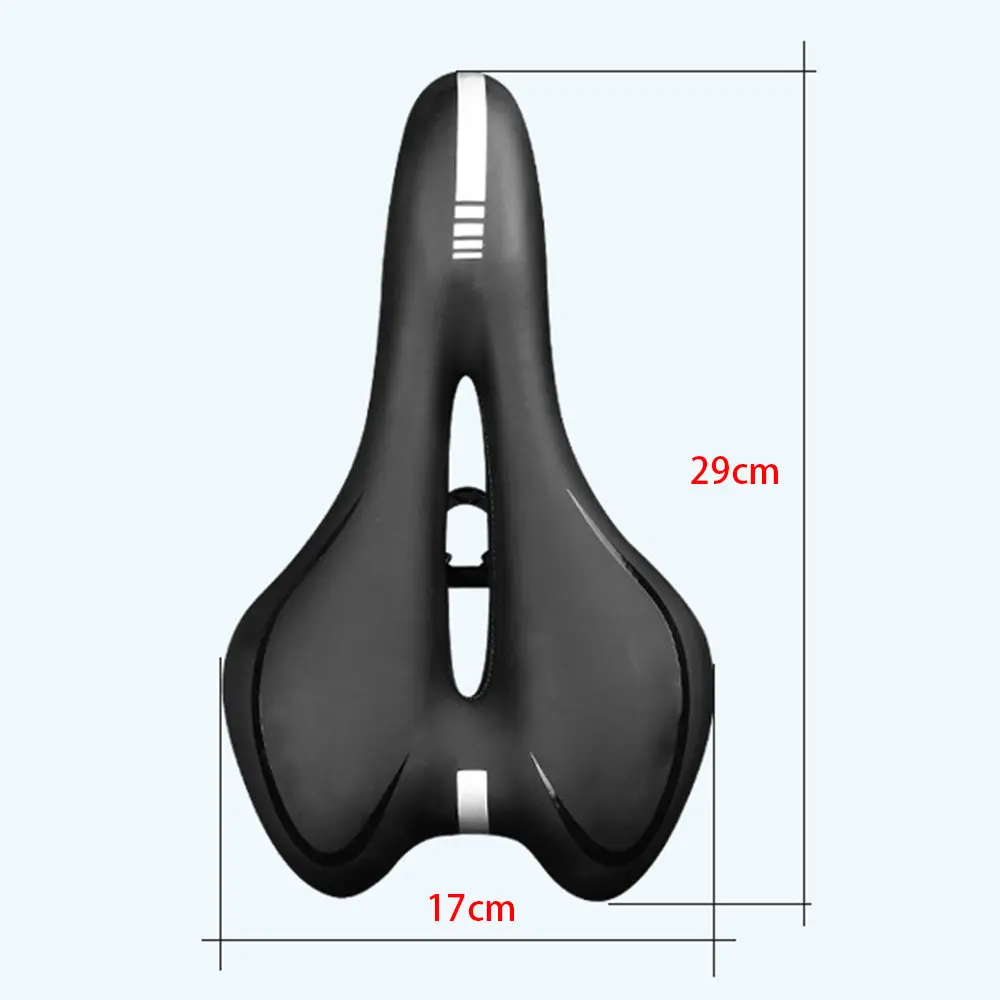 MTB горная дорога мягкое седло уплотненное широкое демпфирующее велосипедное седло велосипедные аксессуары