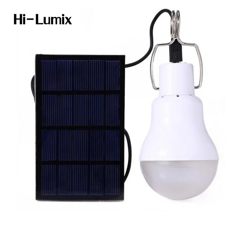 

Solar Camping Light Bulb Portable 150LM Battery LED hanging Lamp Soft White light Outdoor Hiking Reading Camping Tent Fishing