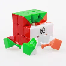 3x3x3 Даян 5 zhanchi для скоростного магического кубика, stickerless cubo magico Профессиональный Классический наклейки, головоломка, куб, игрушки для детей