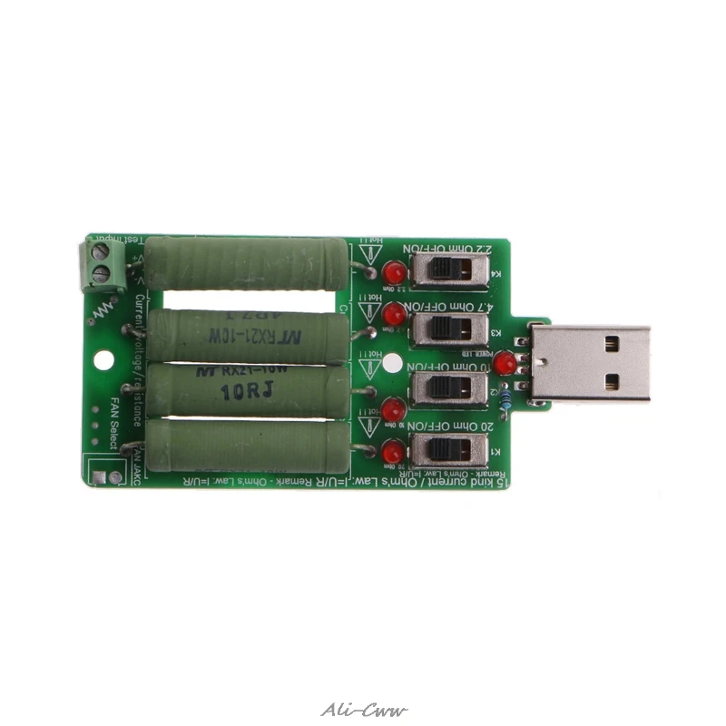 Электронный USB тестер резистора с регулируемым током 15 дюймов|Тестеры