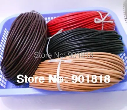 XINYAO 10 м/лот 3 мм Dia ожерелье кожаный шнур веревка из натуральной кожи DIY браслет