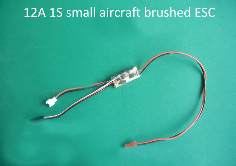 

Small Aircraft ESC Hollow Cup Motor USE High Current 12A 1S Brushed ESC BEC Boost Speed Controller for 720/820/N20/N30/130 Motor