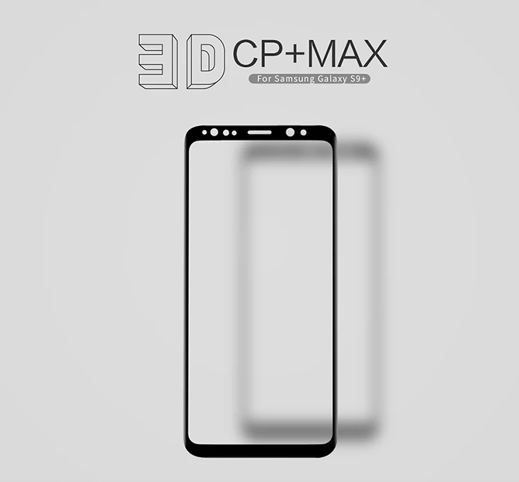 NILLKIN 3D круглый изогнутый край закаленное стекло-экран протектор для samsung Galaxy S9 S9 Plus полное покрытие стекло защитная пленка S9