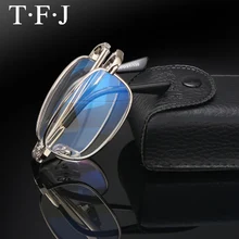 Unisex Reading Glasses For Men Reading Glasses With Box Radiation Resistant Elderly Foldable Presbyopia Oculos Leitura Female