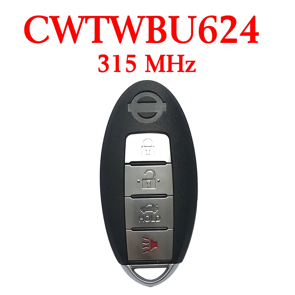 

315 MHz 3+1 Buttons Smart Proximity Key for Nissan Armada 2007-2015 - CWTWBU624