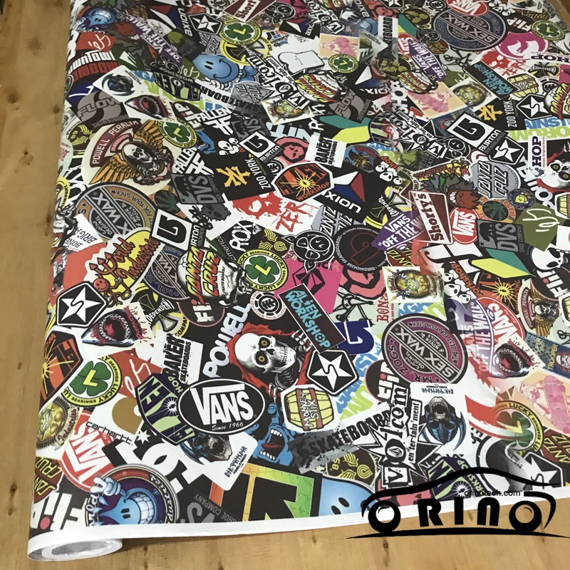 Stickerbomb Film Wrap-5