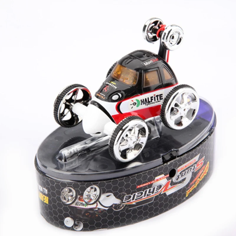 Racing RC Cars Mini Led RC 360 degrees Spins Wheelie Remote Radio