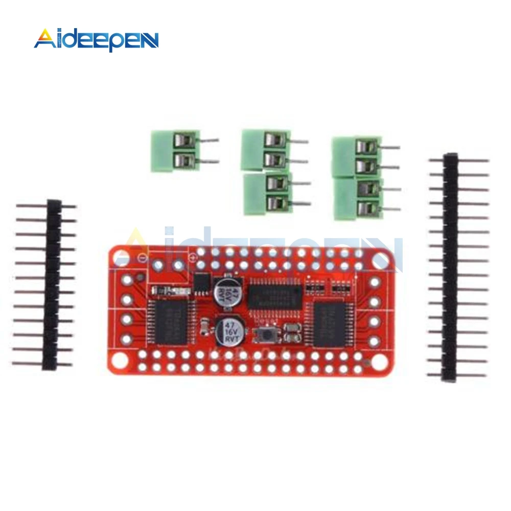 PCA9685 TB6612 шаговый двигатель контроллер скорости модуль двойной DC двигателя плата