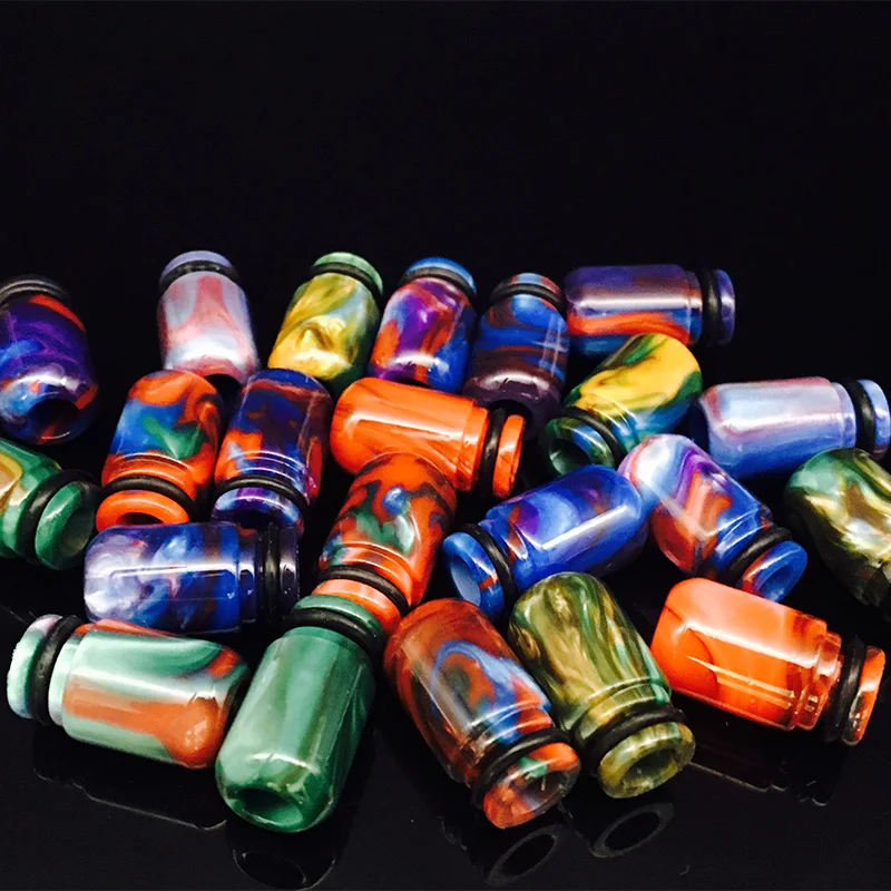

510 Resin Drip Tip For Electronic Cigarette RDA RTA Atomizer Epoxy Resin 510 Mouthpiece Vape Pen Accessory