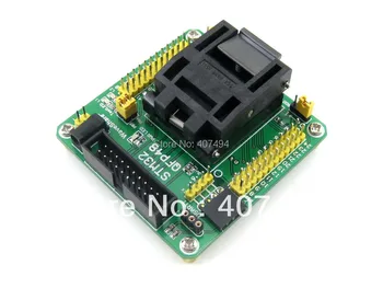 Goedkoop Yamaichi IC Test amp; Burn in Socket met een eenvoudige boord, speciaal ontworpen voor STM32 microcontroller in QFP48 (0.5mm pitch)