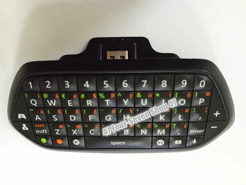 Teclado original para microsoft xbox one controlador chatpad teclado joystick inalámbrico con 3.5mm puerto de box|keyboard radiationkeyboard AliExpress