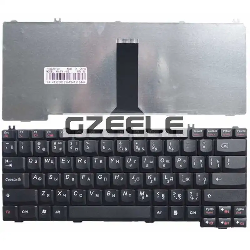 GZEELE russian laptop keyboard for LENOVO F41 F31G Y510A F41G G430 G450 C100 C200 C460 C466 G455 R