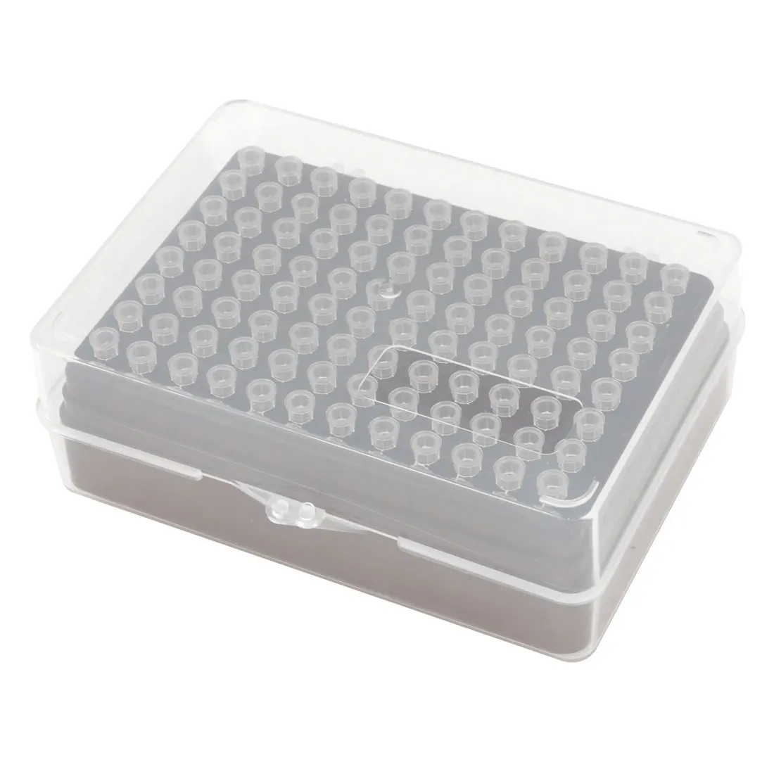 Covered Pipettor Tip Rack Holder Case Pipette Tips 10ul Set for Labin