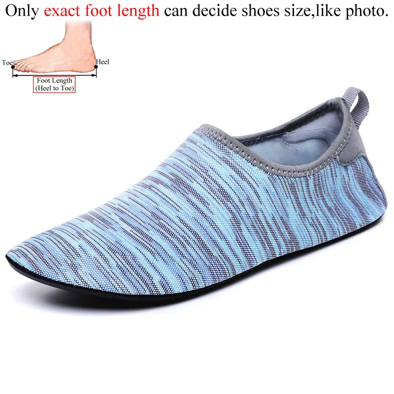 Водонепроницаемая обувь босиком быстросохнущая пляжная обувь для плавания обувь для водного спорта морская обувь Босиком Мужская обувь для бассейна обувь болотная обувь - Цвет: (W-2)LightGrey