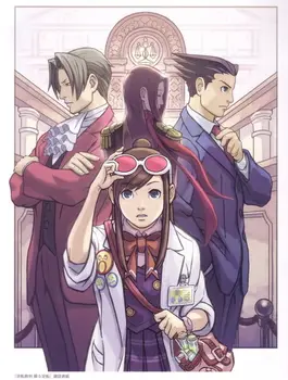 

008 Phoenix Wright Ace Attorney - Gyakuten Saiban Yomigaeru 14"x18" Poster