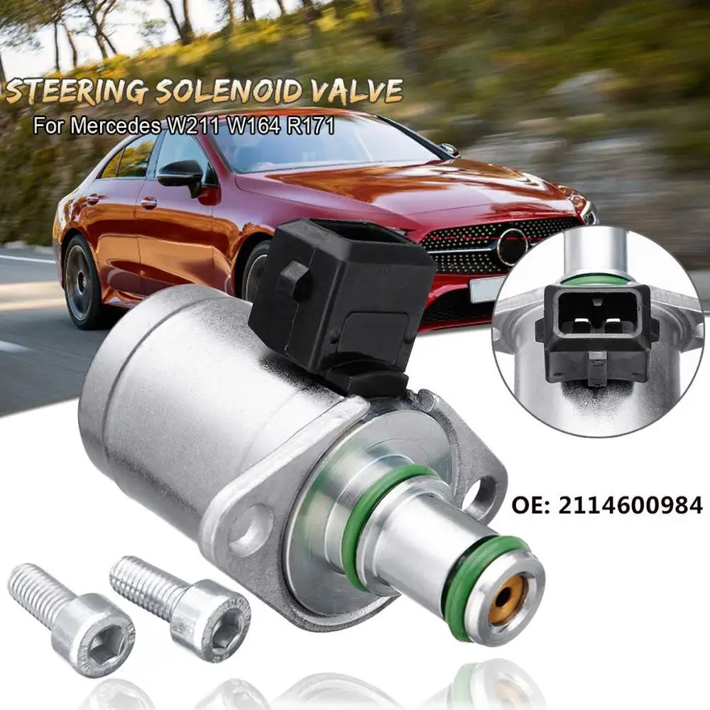 Para Mercedes-Benz SPS Válvula de W211 W164 R171 dirección asistida válvula dosificadora A2114600984 2114600984, 1644600300 Para Mercedes-Benz SPS Válvula de W211 W164 R171 dirección asistida válvula dosificadora A2114600984 2114600984, 1644600300