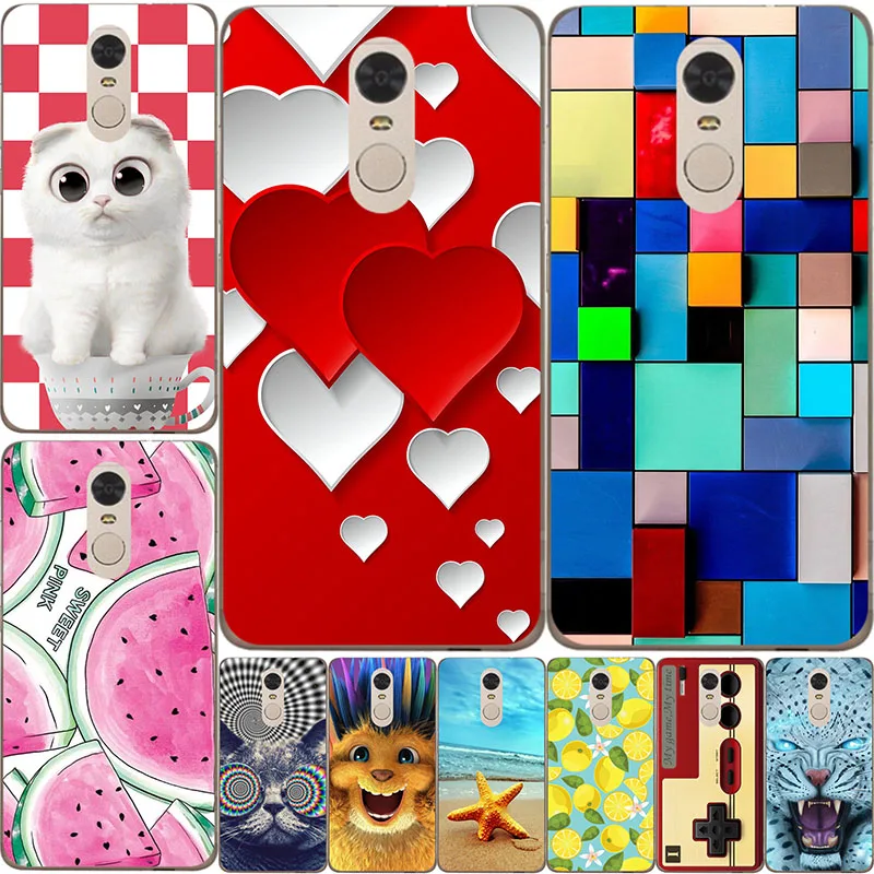 

June New Cute Cat Phone case For ZTE Nubia Z11 Max 6.0" Printing Patterned Cover Phone Back Shell For ZTE Z11 Max Phoen Case
