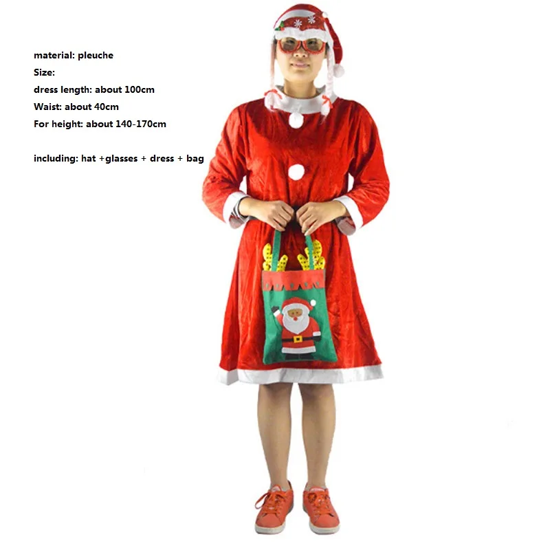 Костюм Санта-Клауса для косплея; полный комплект костюмов; красный и синий; одежда Санта-Клауса; роскошный костюм на Рождество и Хэллоуин; Navidad