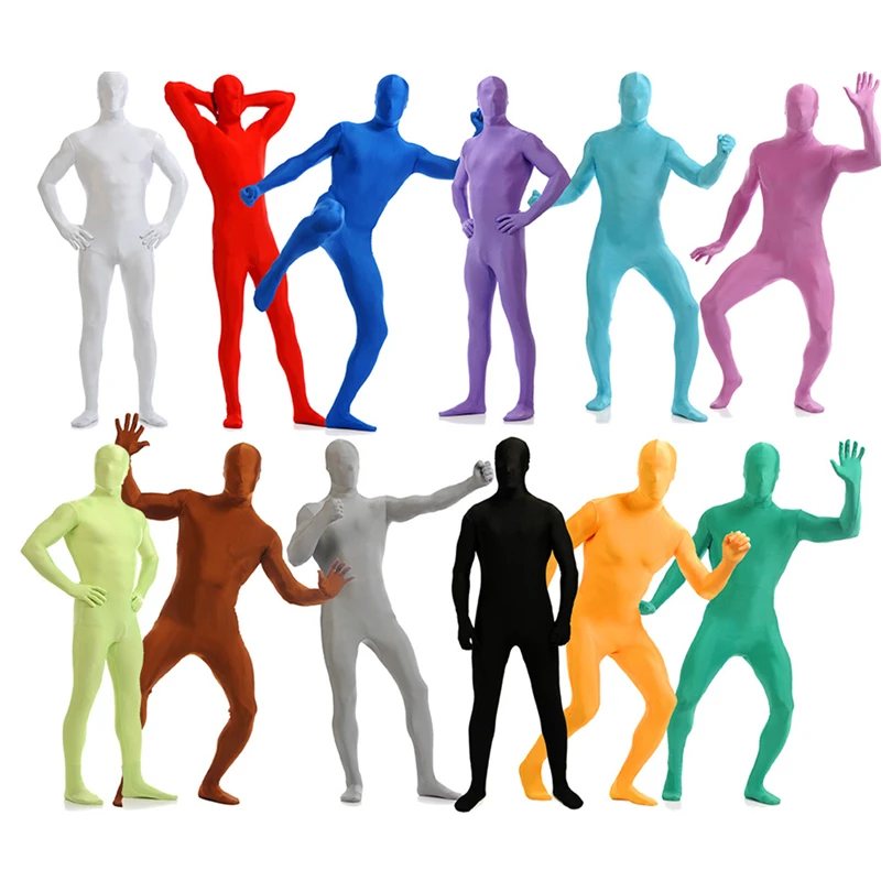 Высококачественный карнавальный костюм Zentai для Хэллоуина карнавала всего тела