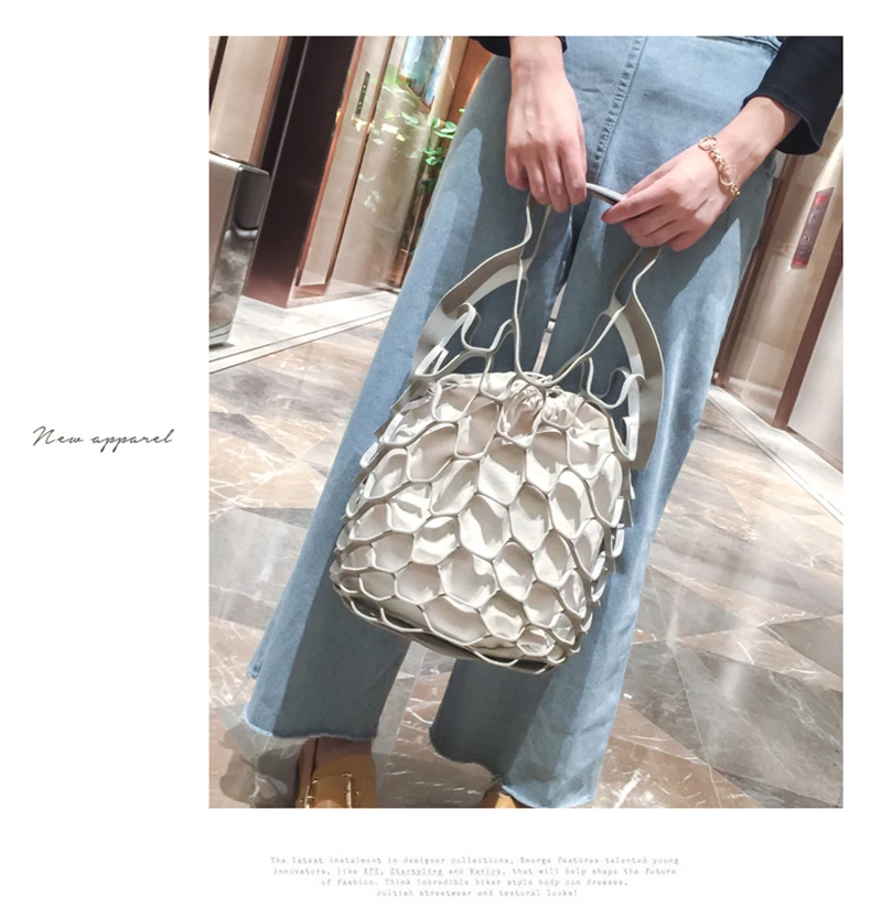 Hollow out women net bag (21)