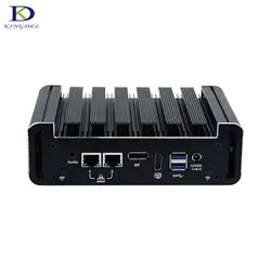Новые Стиль N18 безвентиляторный Мини-ПК с DP HDMI 2 * com 2 * lan Intel Dual Core i5 6200u windows 10 DDR4 сливовый неттоп компьютер i3 6100u