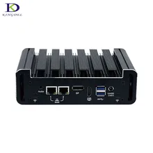 Newest Style N18 Fanless Mini PC with DP HDMI 2*COM 2*LAN Intel Dual Core i5 6200U windows 10 DDR4 Plam Nettop Computer i3 6100U