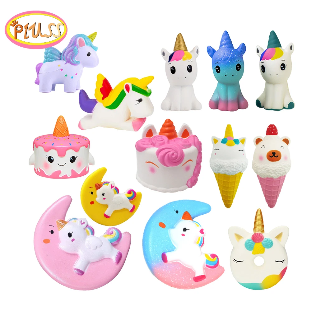 

kawaii bunny Squishies jumbo Squeeze doll Squishy Rabbit deer cat Slow Rising toy anti stress Relief toy for children boys girls