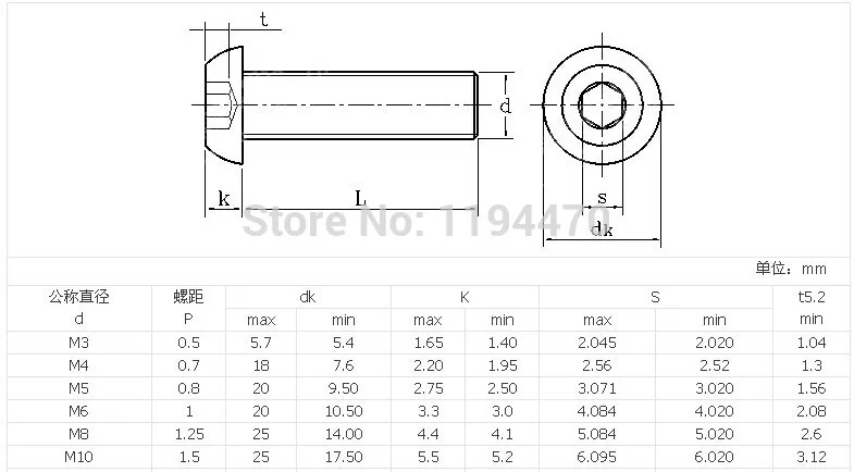 PACK OF 20 M4 x 16mm METRIC A2 STAINLESS DIN7380 SOCKET BUTTON HEAD SCREW BOLTS