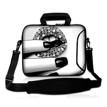Очаровательная Женская сумка для переноски 10 12 13 14 15 17 сумка-мессенджер для ноутбука неопреновый плечевой ремень чехлы