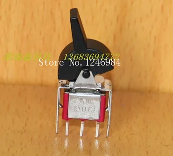 

[SA]P13 pin dual six foot two tranches black handle toggle switch toggle switch Q13 3MD1 Deli Wei--50pcs/lot