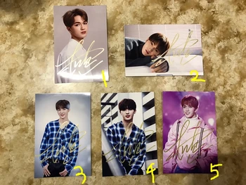 

hand signed IDOL PRODUCER NINE PERCENT ZHU ZHENG TING autographed photo 4*6 052018E