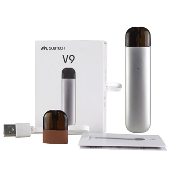 

Subtech V9 kit e-cigarette vape new electronic smoke 350Mah Battery 1.4ohm durable Protection Compact size light invisible BOX