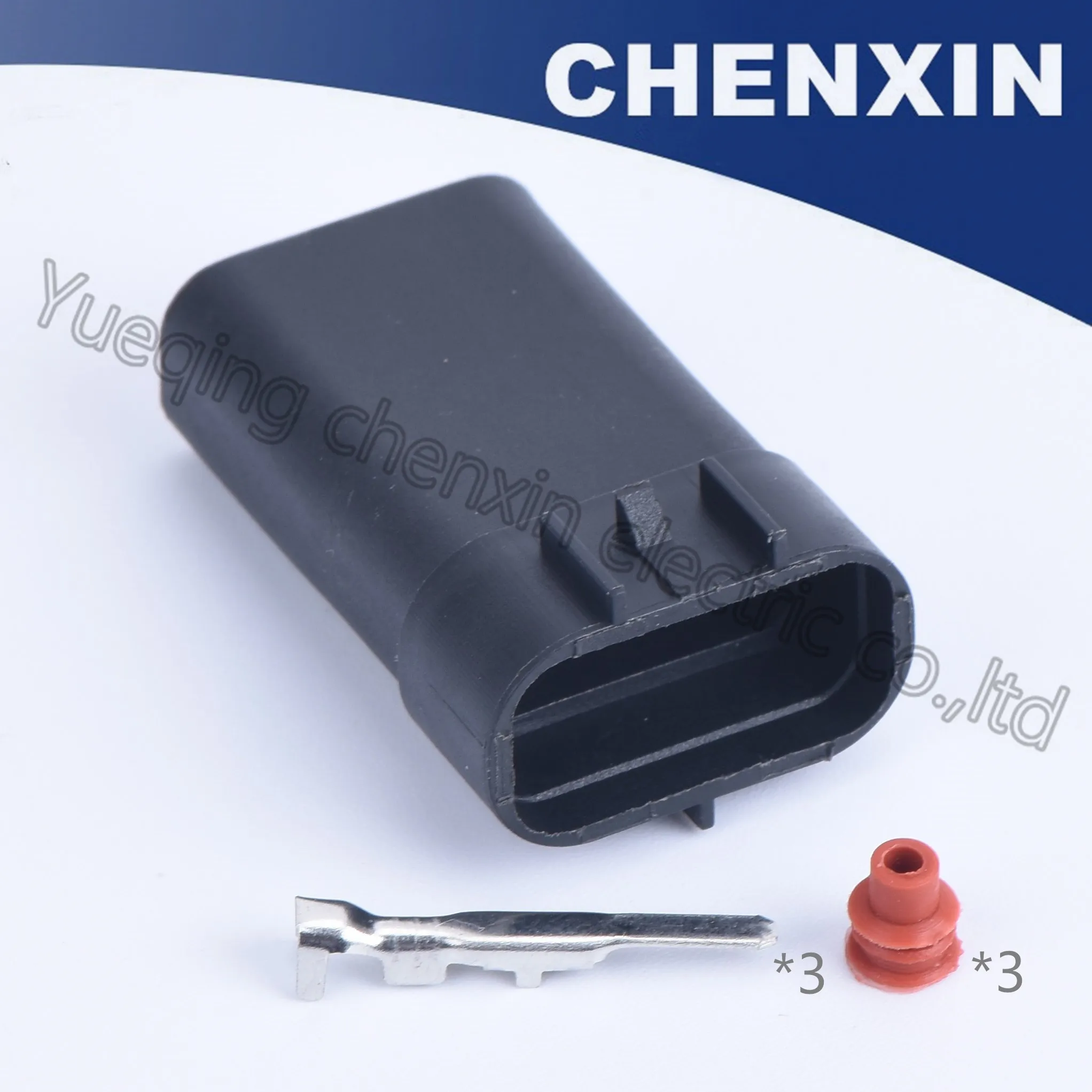 Black 3 pin waterproof auto connector connectors 1JZ 2JZ Map Sensor(2.2