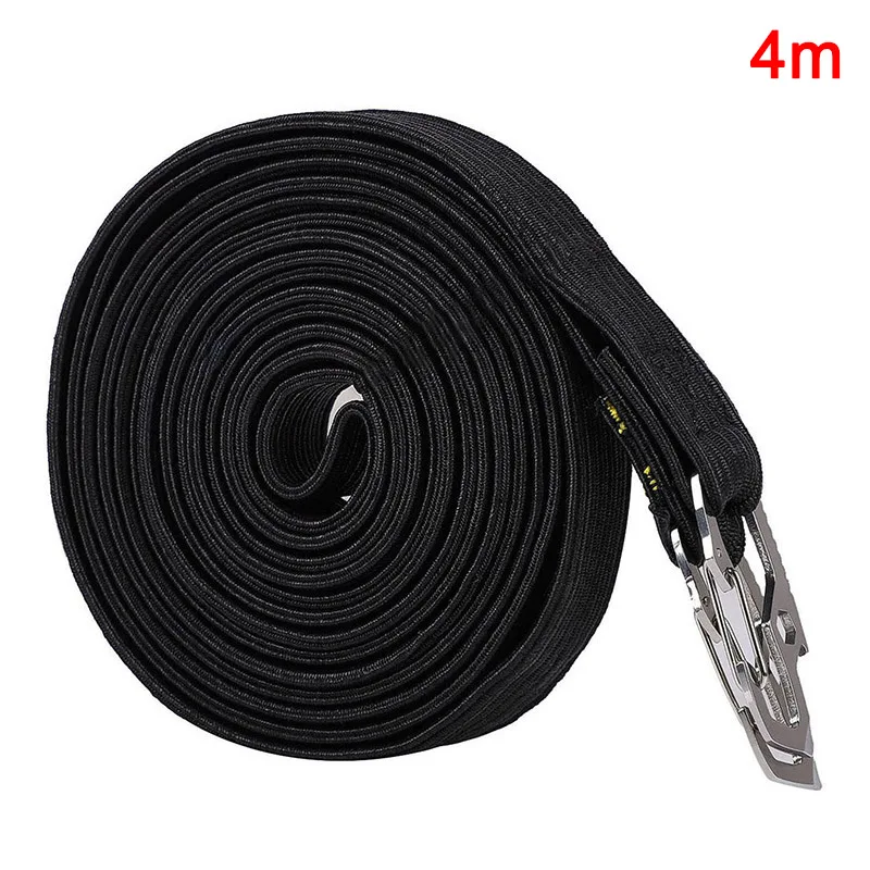 1pc Motorcycle Luggage Binding Rope Elastic Baggage Cord Fixed Band