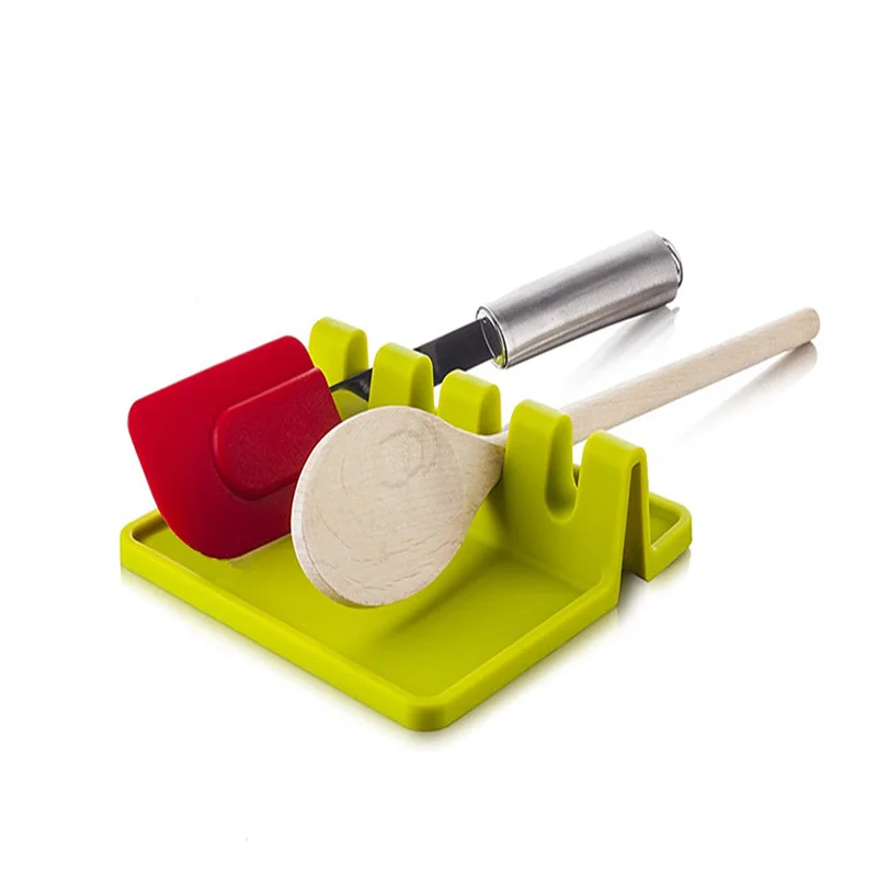 Kitchen Cooking Tools Kitchen Silicone Spoon Rest Utensil ...