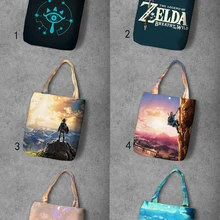 IVYYE Zelda Link Мода Аниме Складная парусиновая сумка для покупок повседневные сумки на плечо индивидуальные сумки-тоут для девушек Новинка