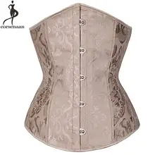 ; Прямая поставка; корсет под грудь; поясной корсет; готический корсет с косточками на груди; сексуальный женский корсет с цветочным принтом размера плюс; Korsett; для женщин
