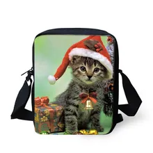 FORUDESIGNS новая стильная сумка-мессенджер для Счастливого Рождества, модные сумки через плечо для детей, сумка через плечо